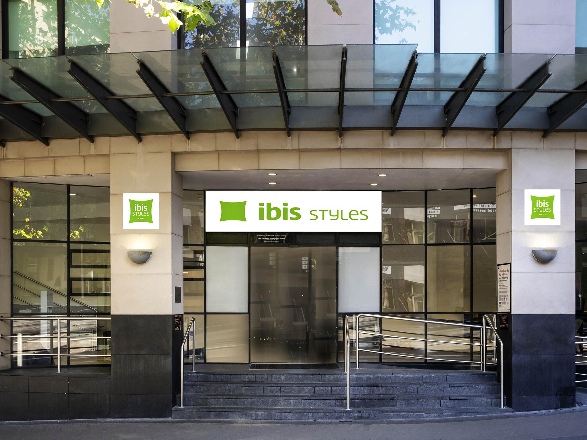 Ibis Styles Sydney Central Eksteriør billede